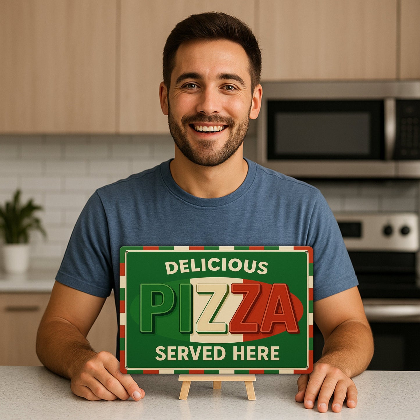 Pizza Delicious Blechschild