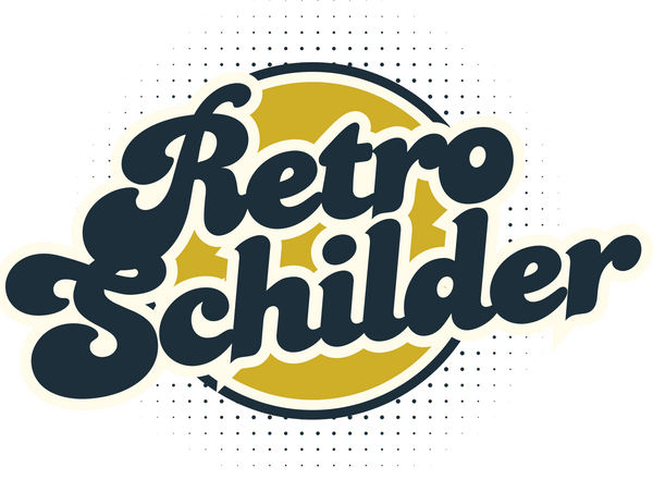 Retroschilder Grosshandel