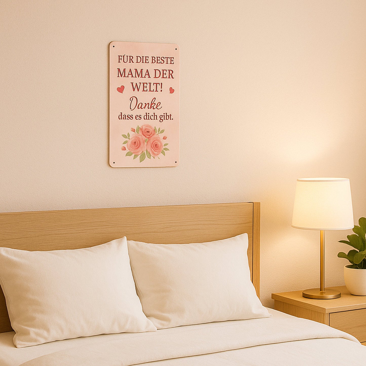 Die beste Mama der Welt Blechschild