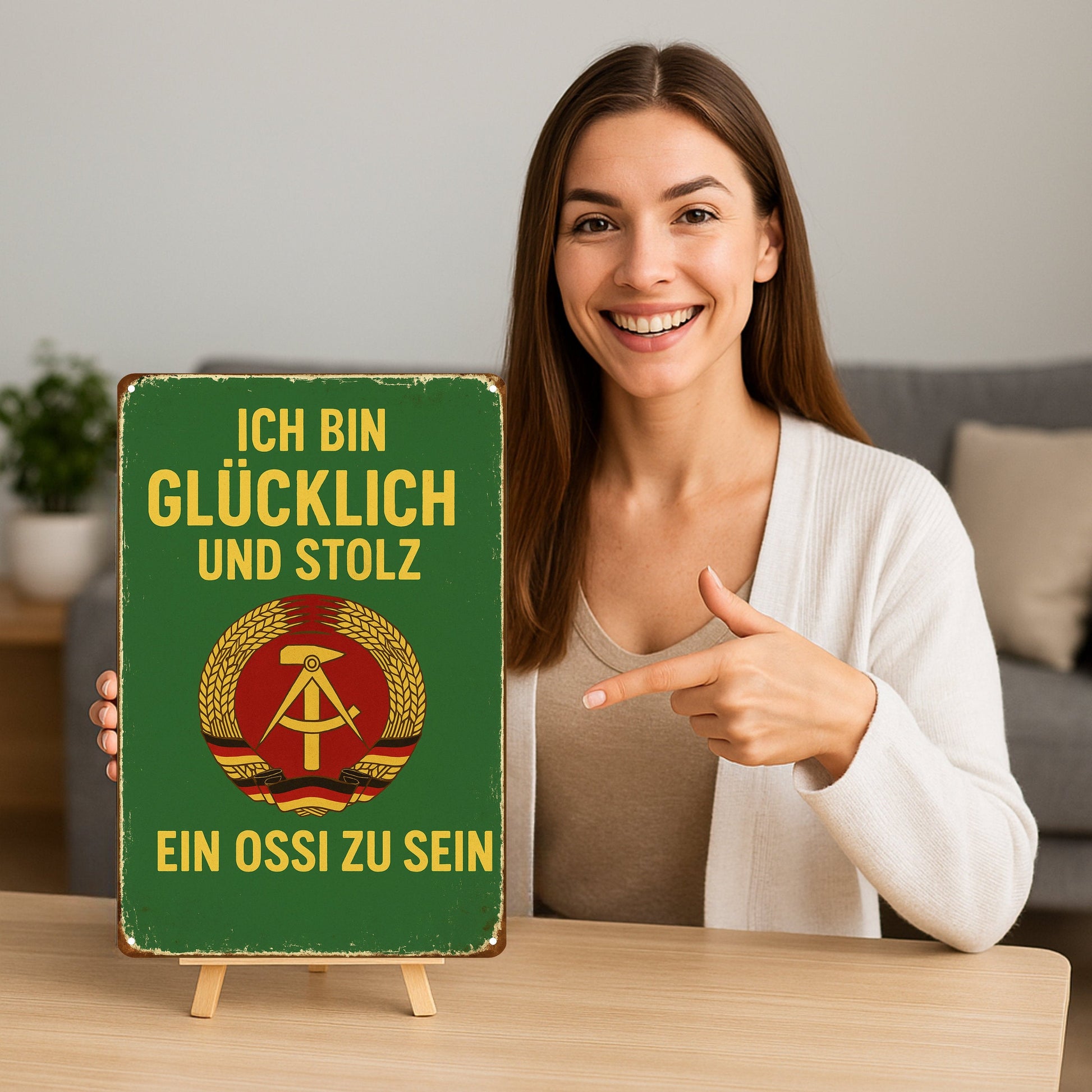 Ich bin glücklich Ossi zu sein