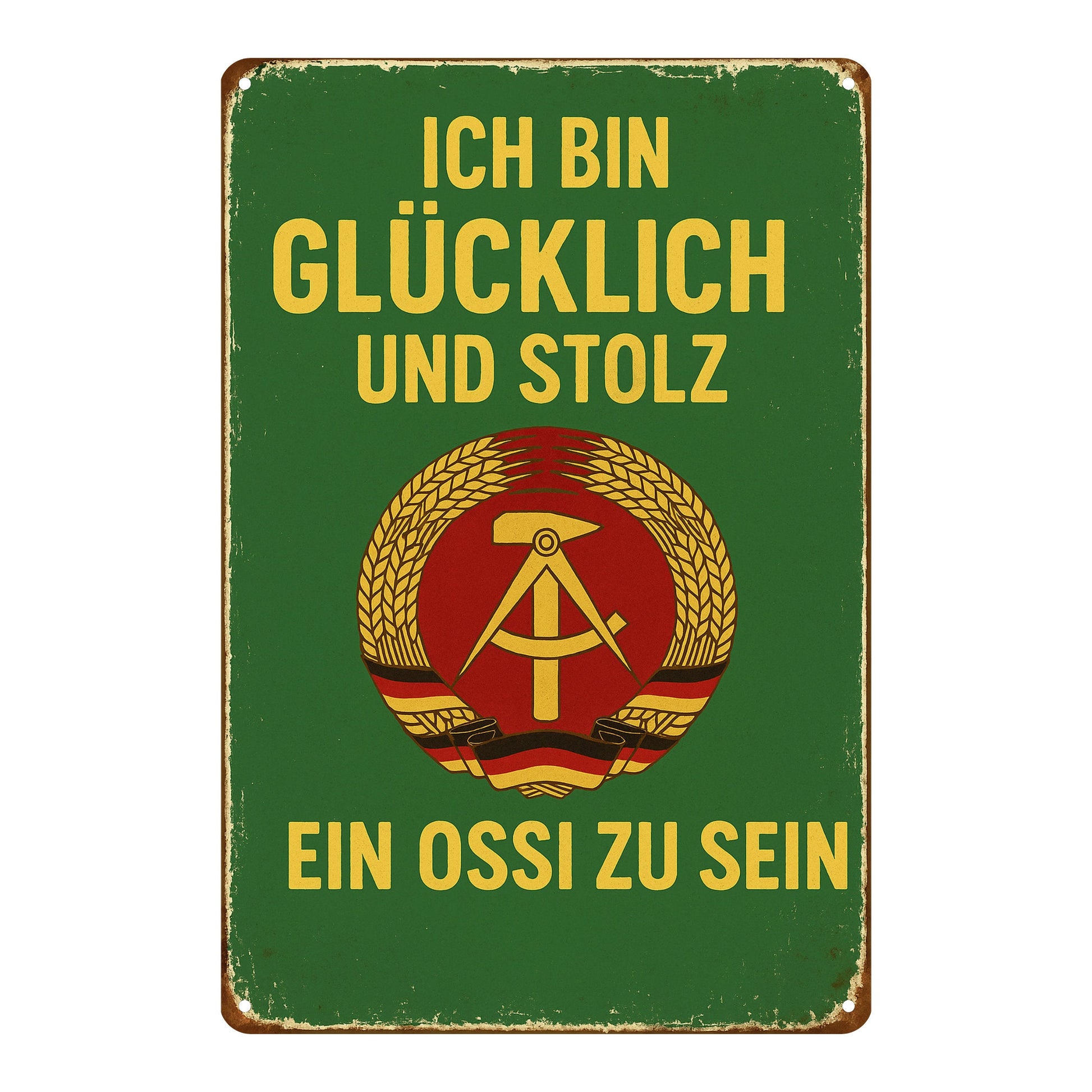 Ich bin glücklich Ossi zu sein