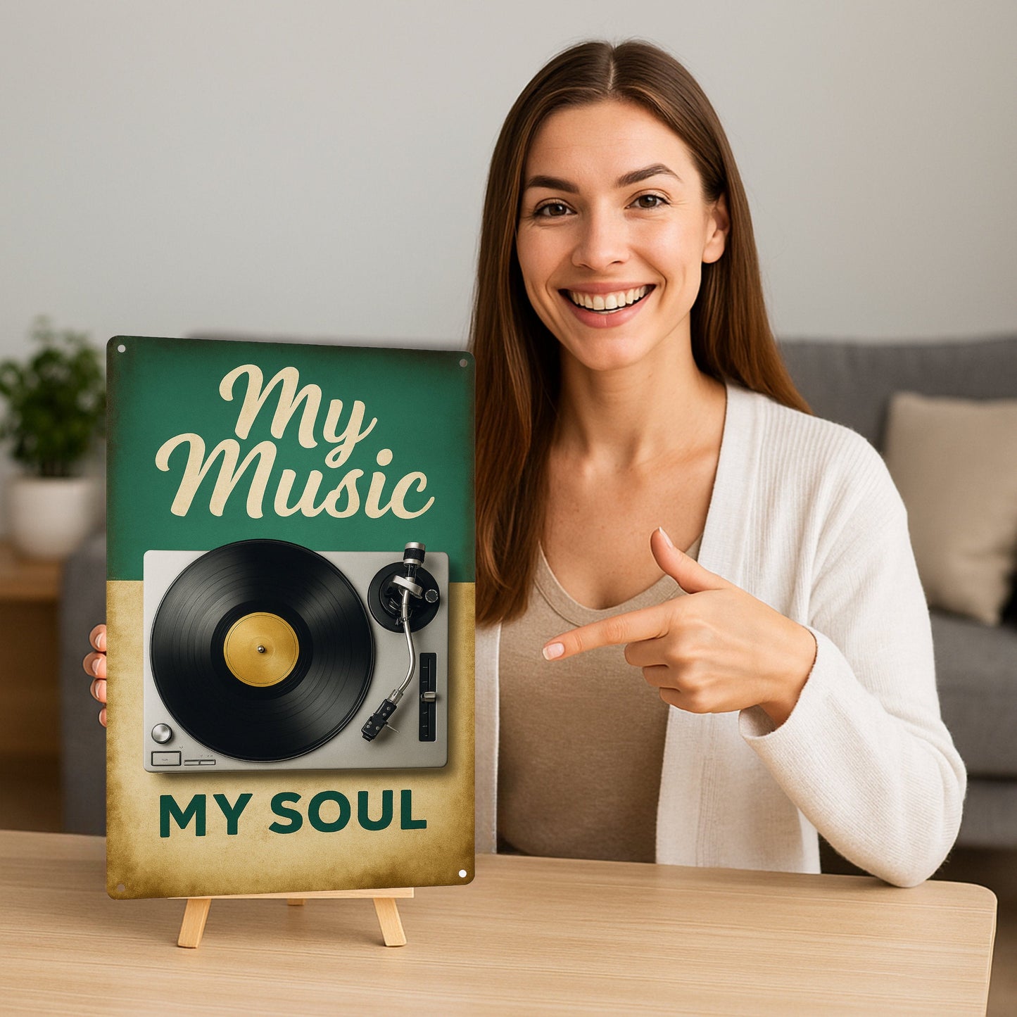 My Music Blechschild