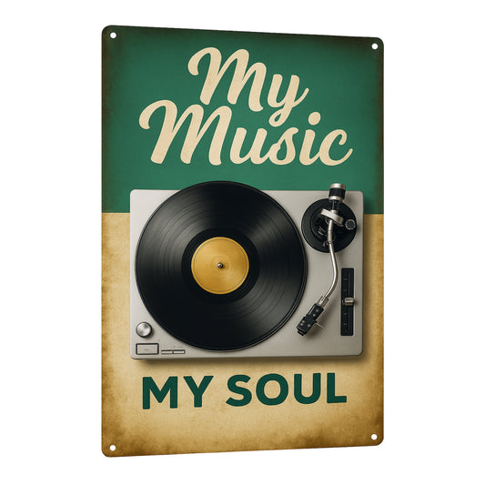 My Music Blechschild