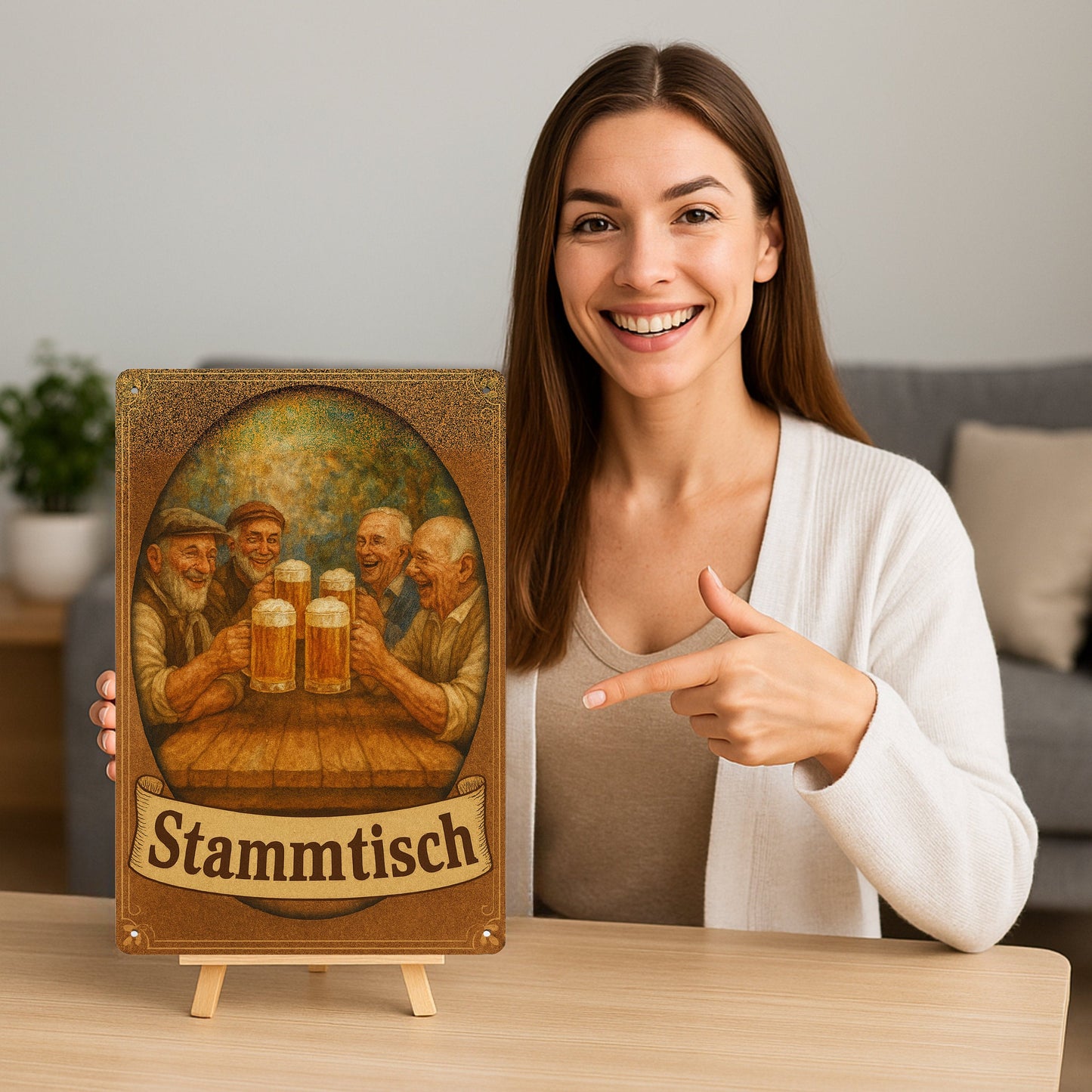 Stammtisch Blechschild