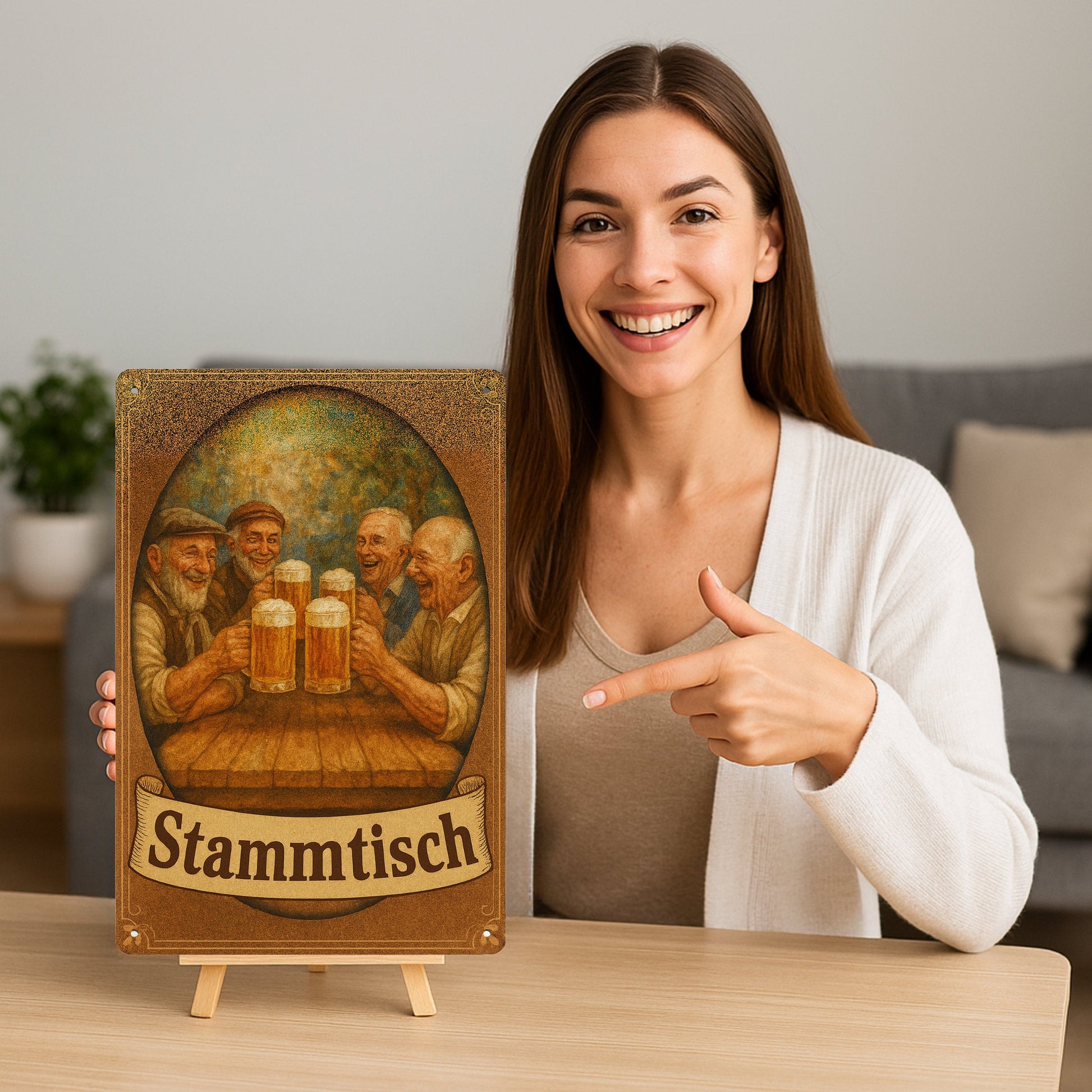 Stammtisch Blechschild