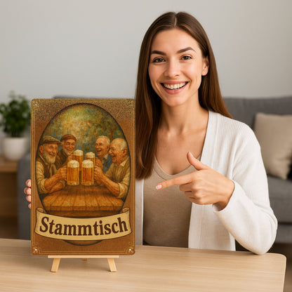 Stammtisch Blechschild