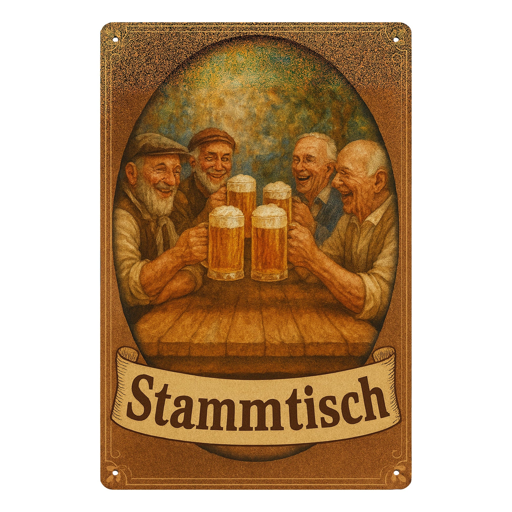 Stammtisch Blechschild